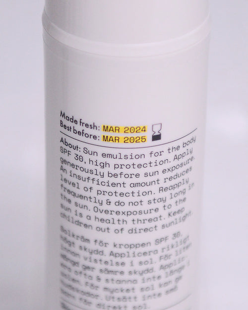 Sun Emulsion Body 30